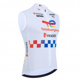 Gilet vélo coupe-vent sans manche TOTALENERGIES Tour de France 2025