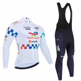 Ensemble cuissard vélo et maillot cyclisme hiver pro TOTALENERGIES Tour de France 2025