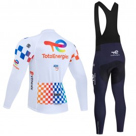 Ensemble cuissard vélo et maillot cyclisme hiver pro TOTALENERGIES Tour de France 2025