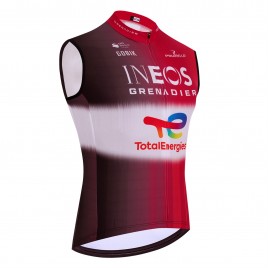 Gilet vélo coupe-vent sans manche INEOS - TOTALENERGIES Tour de France 2025