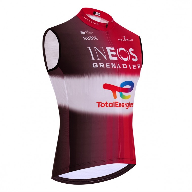 Gilet vélo coupe-vent sans manche INEOS - TOTALENERGIES Tour de France 2025