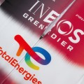 Ensemble cuissard vélo et maillot cyclisme hiver pro INEOS - TOTALENERGIES Tour de France 2025