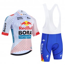 Ensemble cuissard vélo et maillot cyclisme équipe pro RED BULL - BORA - HANSGROHE Tour de France 2025 Aero Mesh