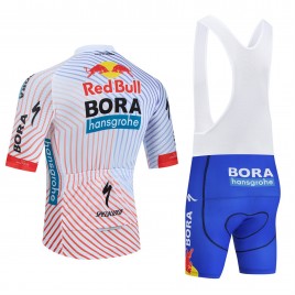 Ensemble cuissard vélo et maillot cyclisme équipe pro RED BULL - BORA - HANSGROHE Tour de France 2025 Aero Mesh