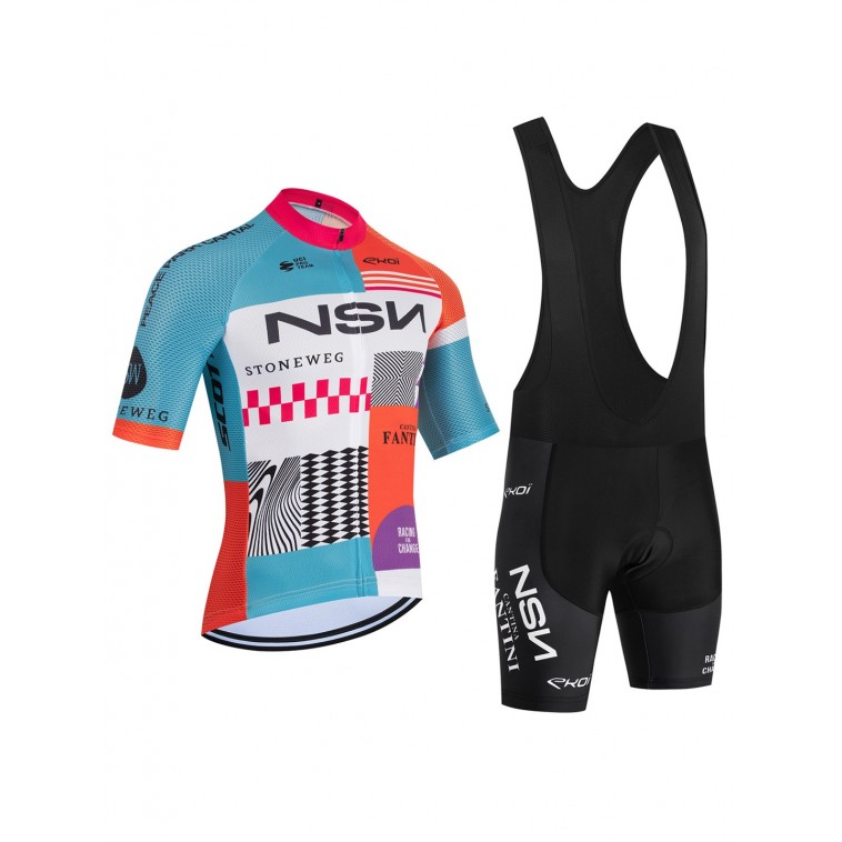 Ensemble cuissard vélo et maillot cyclisme équipe pro NSN Cycling Team 2026 Aero Mesh