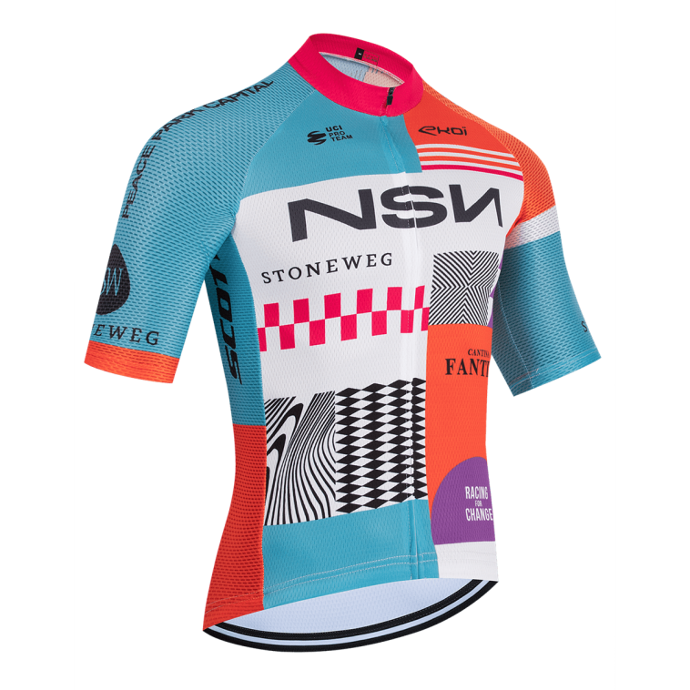 Maillot vélo équipe pro NSN Cycling Team 2026 Aero Mesh