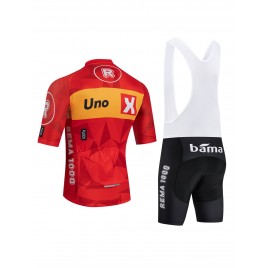 Ensemble cuissard vélo et maillot cyclisme équipe pro UNO-X Mobility 2026 Aero Mesh