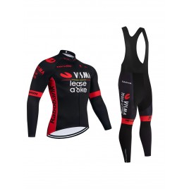 Ensemble cuissard vélo et maillot cyclisme hiver équipe pro VISMA Lease a Bike 2026