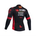 Maillot vélo hiver équipe pro VISMA Lease a Bike 2026 La Vuelta