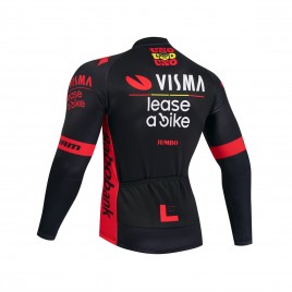 Maillot vélo hiver équipe pro VISMA Lease a Bike 2026