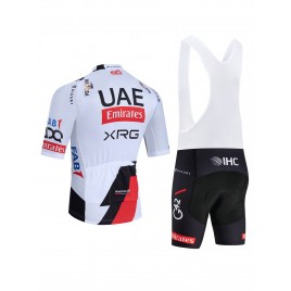 Ensemble cuissard vélo et maillot cyclisme équipe pro UAE Team Emirates – XRG 2026 Aero Mesh