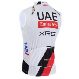 Gilet vélo coupe-vent sans manche UAE Team Emirates – XRG 2026