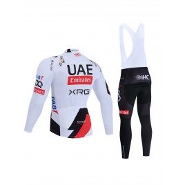 Ensemble cuissard vélo et maillot cyclisme hiver équipe pro UAE Team Emirates – XRG 2026