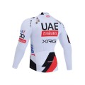 Maillot vélo hiver équipe pro UAE Team Emirates – XRG 2026