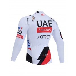 Maillot vélo hiver équipe pro UAE Team Emirates – XRG 2026