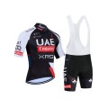 Ensemble cuissard vélo et maillot cyclisme équipe pro UAE Team Emirates – XRG 2026 Aero Mesh Black