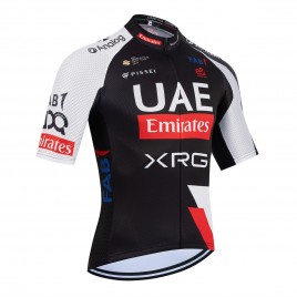 Maillot vélo équipe pro UAE Team Emirates – XRG 2026 Aero Mesh Black