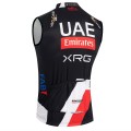 Gilet vélo coupe-vent sans manche UAE Team Emirates – XRG 2026 Black