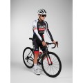 Ensemble cuissard vélo et maillot cyclisme hiver équipe pro UAE Team Emirates – XRG 2026 Black