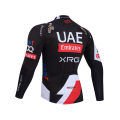 Maillot vélo hiver équipe pro UAE Team Emirates – XRG 2026 Black