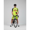 Ensemble cuissard vélo et maillot cyclisme équipe pro UAE Team Emirates – XRG 2026 Aero Mesh Fluo