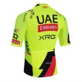 Maillot vélo équipe pro UAE Team Emirates – XRG 2026 Aero Mesh Fluo