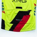 Ensemble cuissard vélo et maillot cyclisme hiver équipe pro UAE Team Emirates – XRG 2026 Fluo