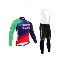 Ensemble cuissard vélo et maillot cyclisme hiver équipe pro DECATHLON 2026 Ensemble cuissard vélo et maillot cyclisme hiver équipe pro DECATHLON 2026