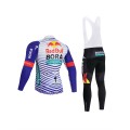 Ensemble cuissard vélo et maillot cyclisme hiver équipe pro RED BULL - BORA - HANSGROHE 2026