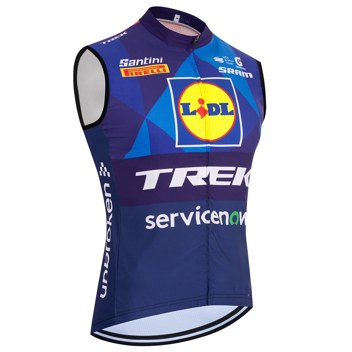 Gilet Coupe-vent Cycliste Sram/LG - Noir - Taille L - Nylon - Occasion
