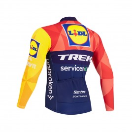 Maillot vélo hiver équipe pro LIDL TREK 2026