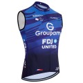 Gilet vélo coupe-vent sans manche GROUPAMA FDJ 2026