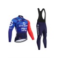 Ensemble cuissard vélo et maillot cyclisme hiver équipe pro GROUPAMA FDJ 2026