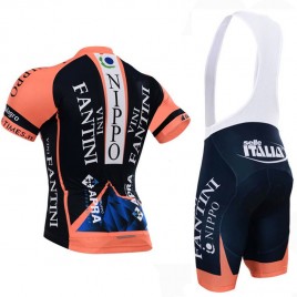 Ensemble cuissard vélo et maillot cyclisme équipe pro Nippo Vini Fantini