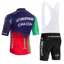 Ensemble cuissard vélo et maillot cyclisme équipe pro DECATHLON 2026 Aero Mesh