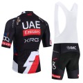 Ensemble cuissard vélo et maillot cyclisme équipe pro UAE Team Emirates – XRG 2026 Aero Mesh Black