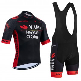 Ensemble cuissard vélo et maillot cyclisme équipe pro VISMA Lease a Bike 2026 Aero Mesh