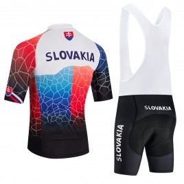 Ensemble cuissard vélo et maillot cyclisme équipe pro SLOVAKIA 2026 Aero Mesh