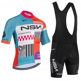 Ensemble cuissard vélo et maillot cyclisme équipe pro NSN Cycling Team 2026 Aero Mesh