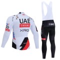 Ensemble cuissard vélo et maillot cyclisme hiver équipe pro UAE Team Emirates – XRG 2026