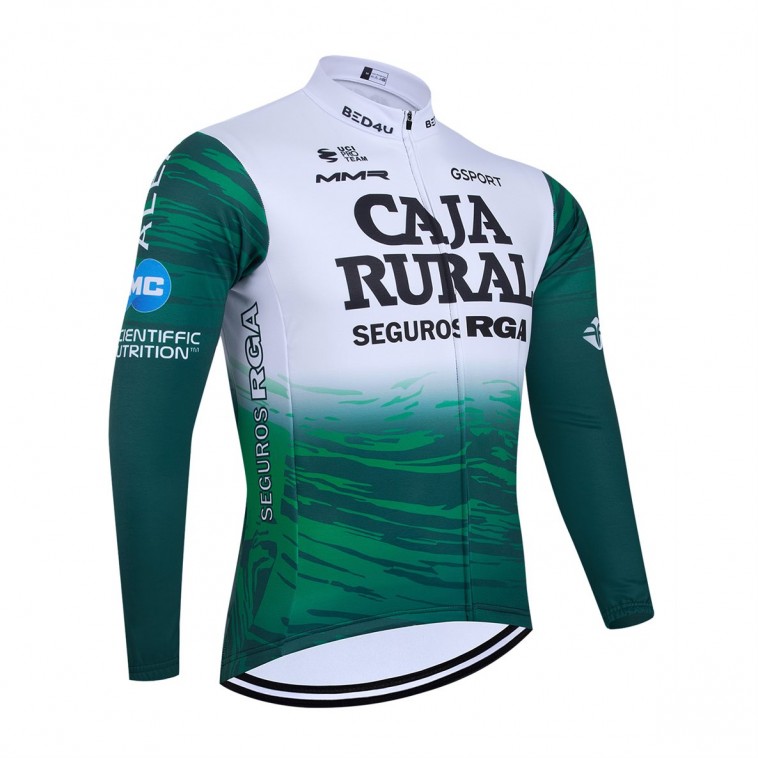 Maillot vélo hiver équipe pro CAJA RURAL Seguros RGA 2026