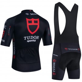 Ensemble cuissard vélo et maillot cyclisme équipe pro TUDOR 2026 Aero Mesh