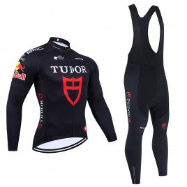 Ensemble cuissard vélo et maillot cyclisme hiver équipe pro TUDOR 2026