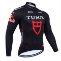 Maillot vélo hiver équipe pro TUDOR 2026