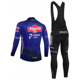 Ensemble cuissard vélo et maillot cyclisme hiver équipe pro ALPECIN - Premier Tech 2026