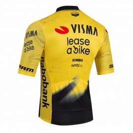 Maillot vélo équipe pro VISMA Lease a Bike 2026 Aero Mesh