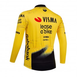 Maillot vélo hiver équipe pro VISMA Lease a Bike 2026