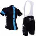 Ensemble cuissard vélo et maillot cyclisme équipe pro SKY 2017