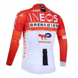 Maillot vélo hiver équipe pro INEOS Grenadiers 2026