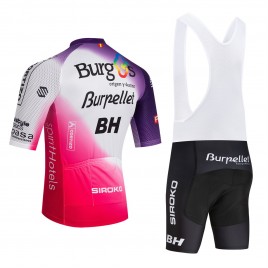 Ensemble cuissard vélo et maillot cyclisme équipe pro BURGOS Burpellet BH 2026 Aero Mesh